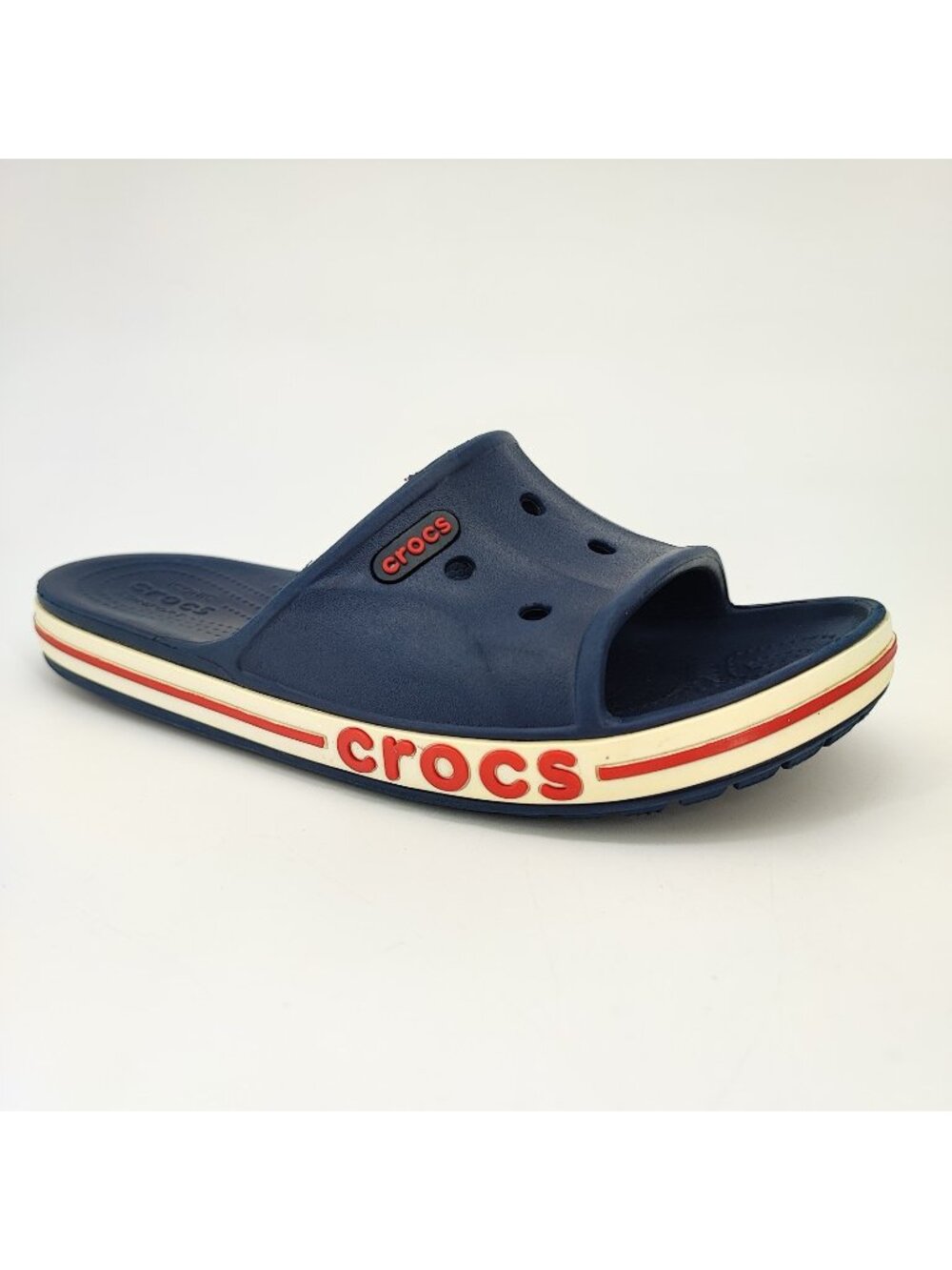 Crocs Bayaband Women's Size 7 US Sandals Croslite Blue Comfort Slip-On